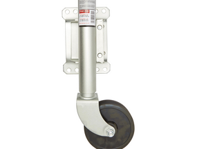 350kg Jockey Wheel Trojan 150mm Rubber Wheel